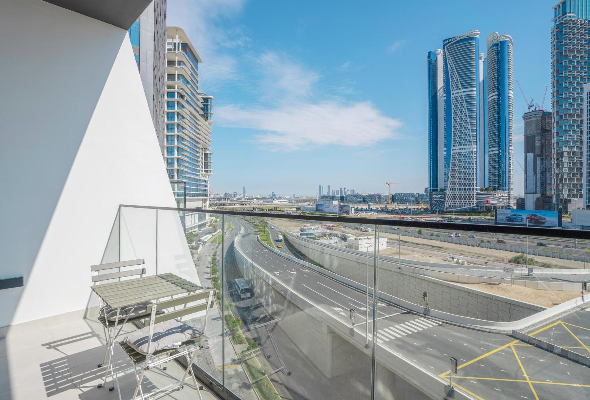 Business Bay Apartment With Stunning Views Dubai Exterior foto